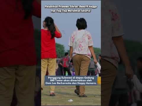 Pelantikan Prabowo-Gibran: Dewa19 hingga Ayu Ting Ting Meriahkan Jakarta!
