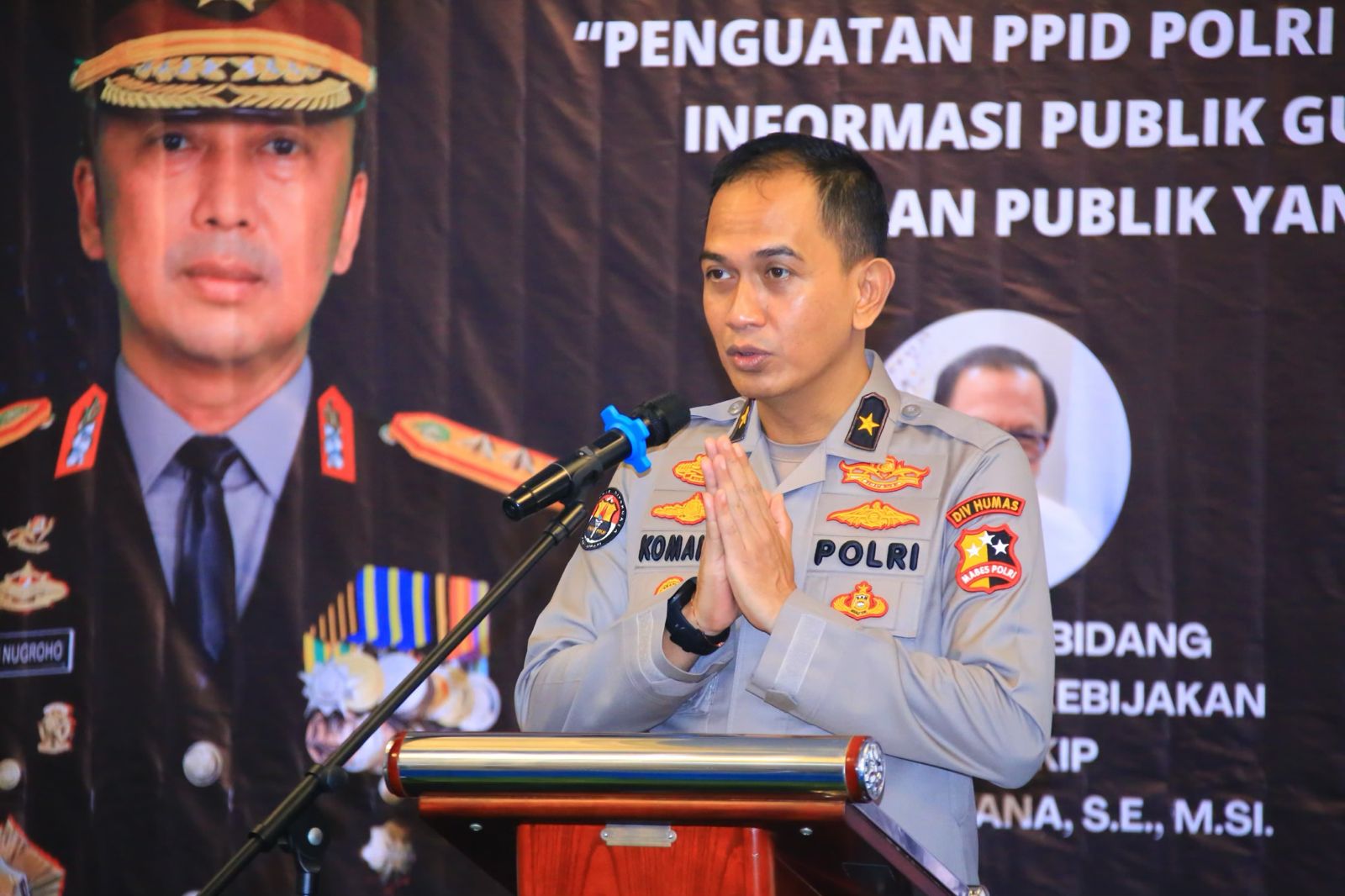 Polri Dorong Aksesibilitas Informasi dengan Pertemuan PPID.