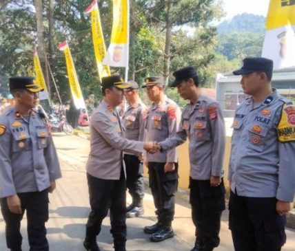 kunjungan Kapolres Cianjur ke Polsek Cugenang