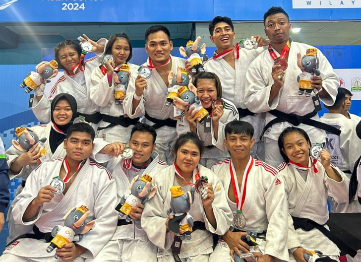 Atlet Judo Polri PON XXI Aceh Sumut