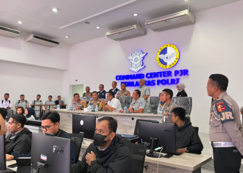 Kunjungan Kakorlantas dan Wamen BUMN