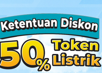 PLN Beri Diskon Tarif Listrik 50% di Tahun Baru