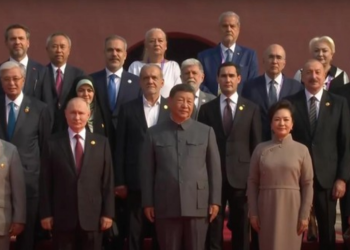 Prabowo Hadiri Parade Militer China