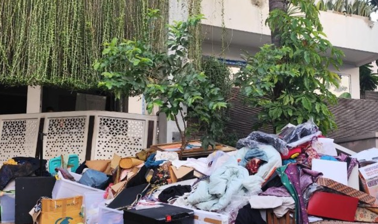 Rumah Sri Mulyani dijarah massa