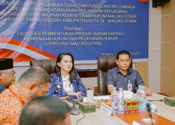 Seluruh Desa dan Kelurahan di Maluku Utara Kini Miliki Pos Bantuan Hukum