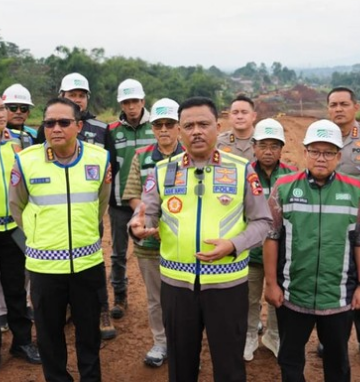 Pemantauan Tol Bocimi dengan ETLE Drone Jelang Operasi Ketupat 2026